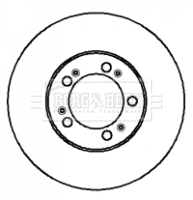 Disque de frein BORG & BECK BBD4911
