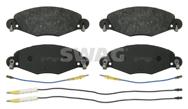 Kit de plaquettes de frein, frein à disque SWAG 64 91 6419