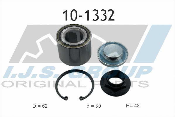Kit de roulements de roue IJS GROUP 10-1332