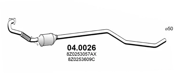 Catalyseur ASSO 04.0026
