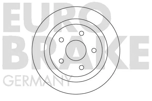 Disque de frein EUROBRAKE 5815202539