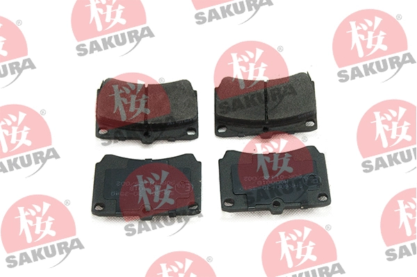 Kit de plaquettes de frein, frein à disque SAKURA 600-30-3540