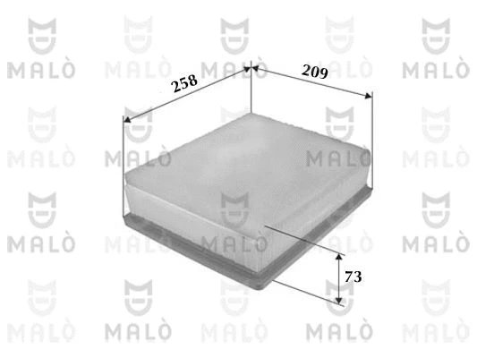 Filtre à air AKRON-MALÒ 1500583