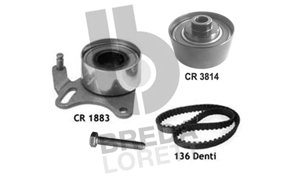 Kit de courroie crantée BREDA LORETT KCD0024