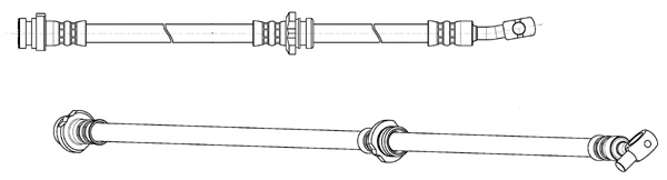 Flexible de frein CEF 512768