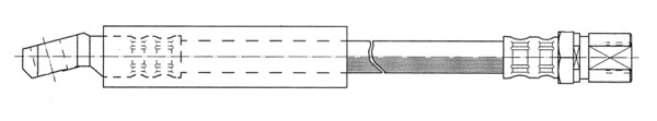 Flexible de frein CEF 516841