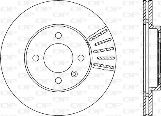 Disque de frein OPEN PARTS BDR1579.20