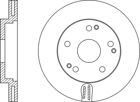 Disque de frein FIT FR0181V