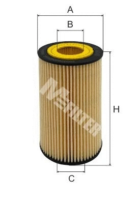Filtre à huile MFILTER TE 4046