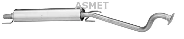 Silencieux central ASMET 05.158