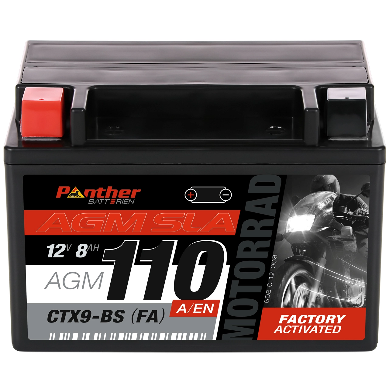 Batterie de démarrage PANTHER-BATTERIEN MB.5081233
