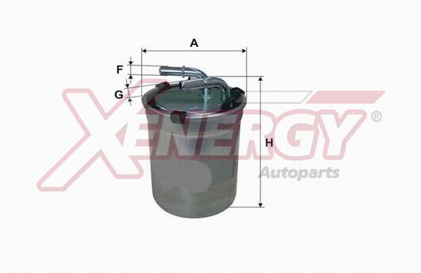 Filtre à carburant AP XENERGY X1599864