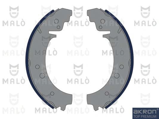Jeu de mâchoires de frein AKRON-MALÒ 1390056