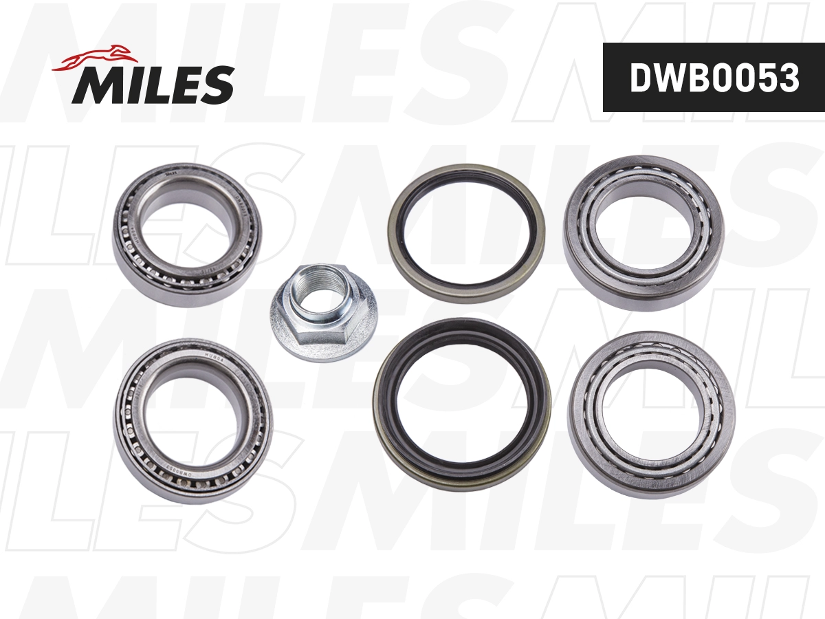 Kit de roulements de roue MILES DWB0053