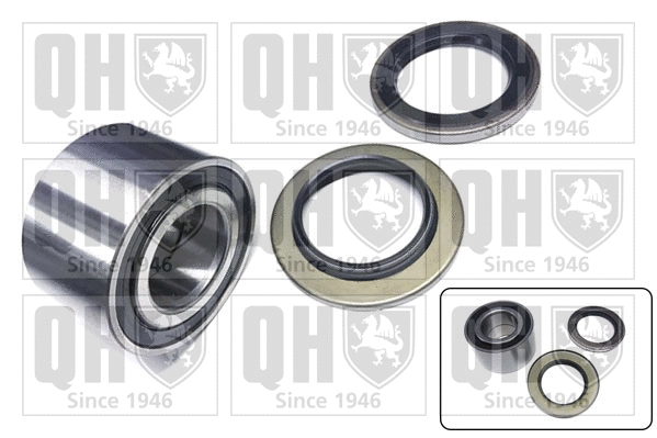 Kit de roulements de roue QUINTON HAZELL QWB140C