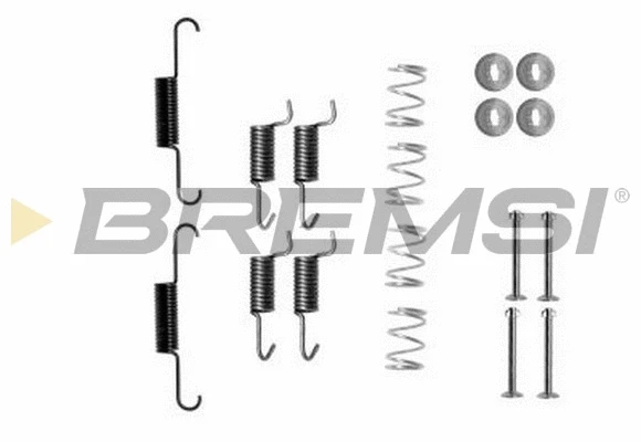Kit d'accessoires, mâchoire de frein BREMSI SK0871