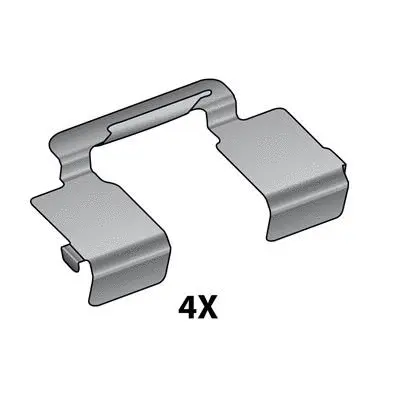 Kit d'accessoires, plaquette de frein à disque RAICAM 12079657