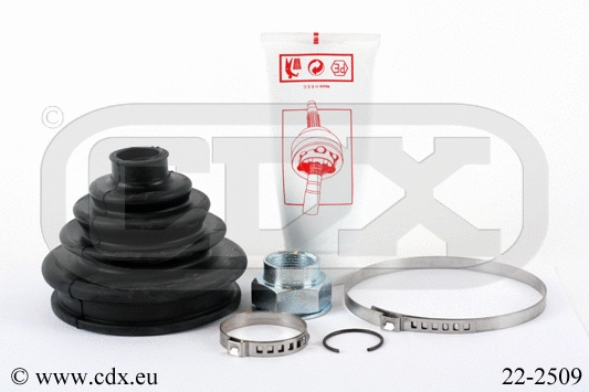 Jeu de joints-soufflets, arbre de commande CDX 22-2509