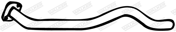 Tuyau d'échappement WALKER 08865
