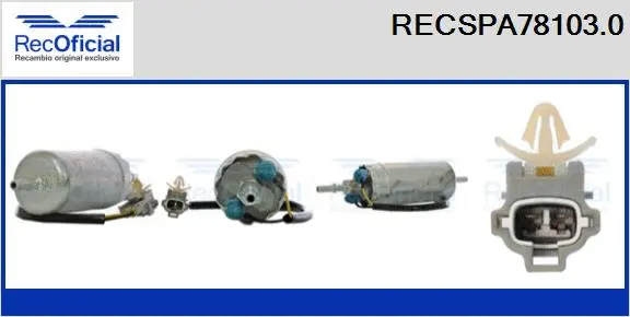 Pompe à carburant RECOFICIAL RECSPA78103.0