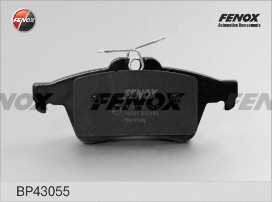 Kit de plaquettes de frein, frein à disque FENOX BP43055