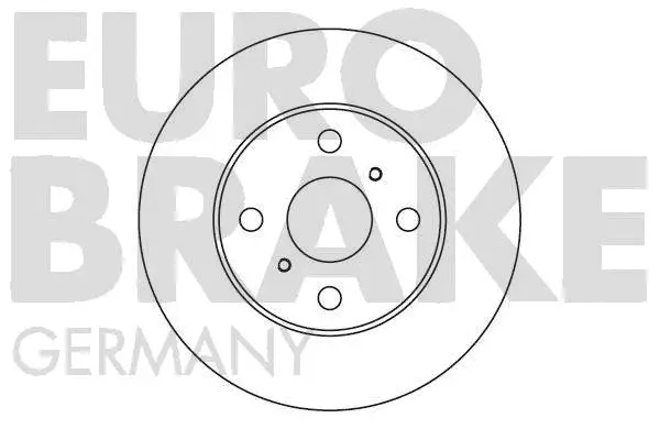 Disque de frein EUROBRAKE 5815204535