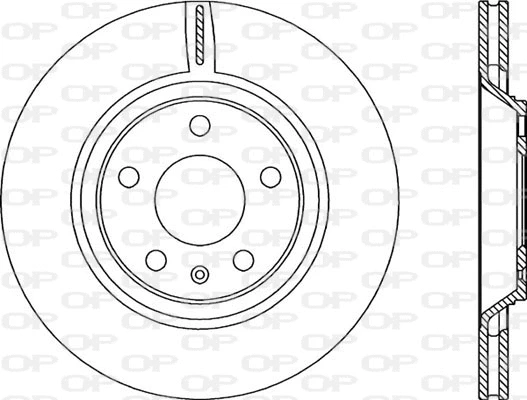 Disque de frein OPEN PARTS BDR2271.20