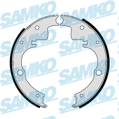 Jeu de mâchoires de frein SAMKO 80250