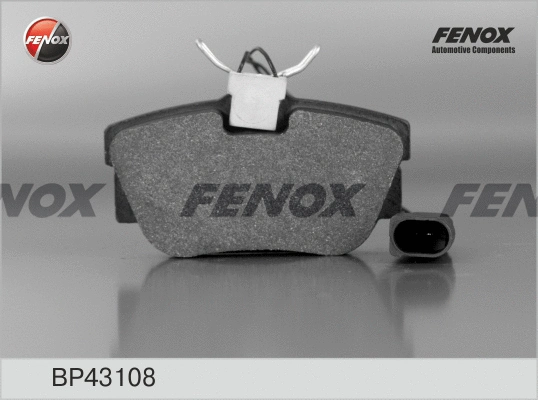 Kit de plaquettes de frein, frein à disque FENOX BP43108