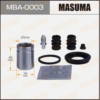 Kit de réparation, étrier de frein MASUMA MBA-0003