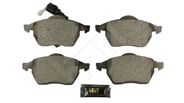 Kit de plaquettes de frein, frein à disque HART 249 002
