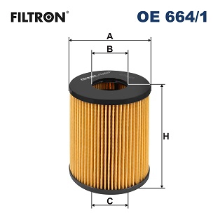 Filtre à huile FILTRON OE 664/1