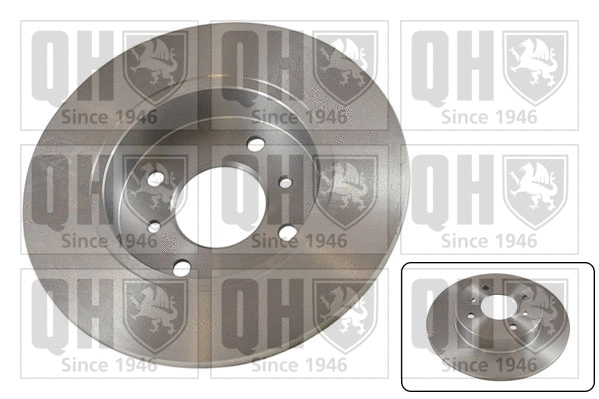 Disque de frein QUINTON HAZELL BDC5039