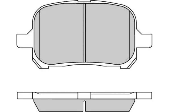 Kit de plaquettes de frein, frein à disque E.T.F. 12-0761
