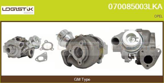 Turbocompresseur, suralimentation LGK 070085003LKA