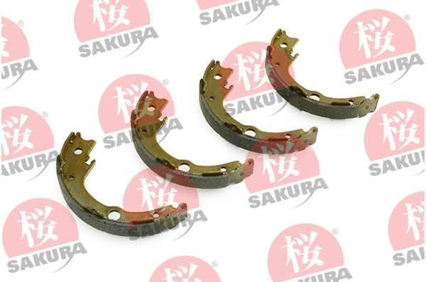 Jeu de mâchoires de frein, frein de stationnement SAKURA 602-00-3718