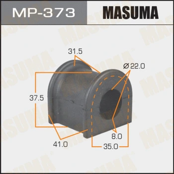 Coussinet de palier, stabilisateur MASUMA MP-373