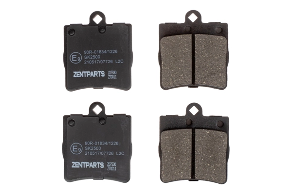 Kit de plaquettes de frein, frein à disque ZentParts Z07330