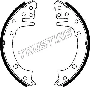 Jeu de mâchoires de frein TRUSTING 064.135