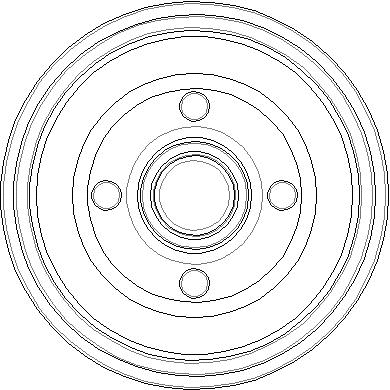 Tambour de frein National NDR229