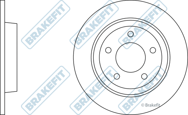 Disque de frein APEC SDK6373