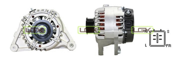 Alternateur LGK 447134