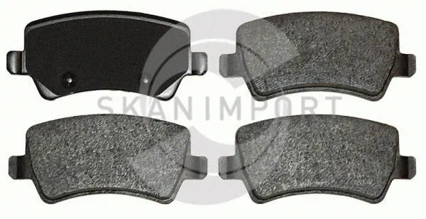 Kit de plaquettes de frein, frein à disque SKANIMPORT BB 4554