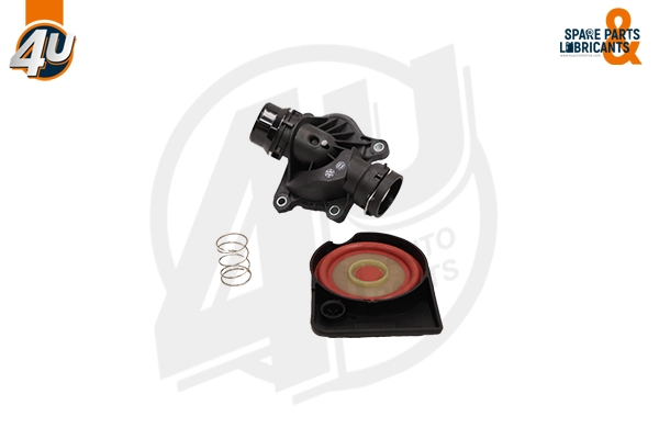 Thermostat, liquide de refroidissement 4U Autoparts 62061BW