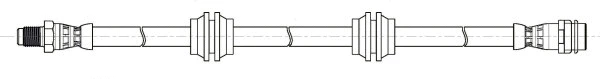 Flexible de frein CEF 514745