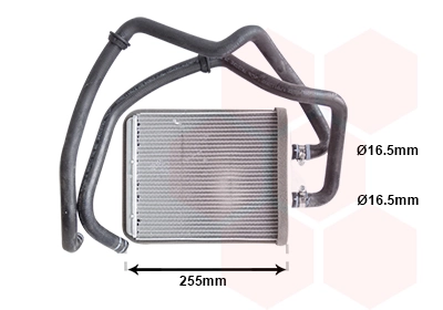 Système de chauffage VAN WEZEL 28006104