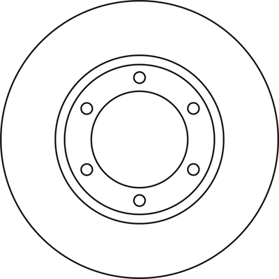 Disque de frein ABTEX BD2022V