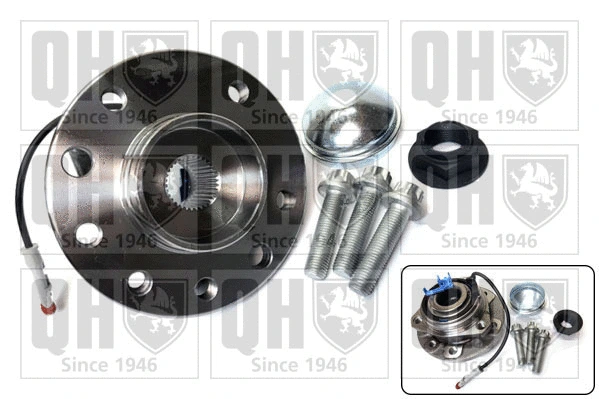 Kit de roulements de roue QUINTON HAZELL QWB1308
