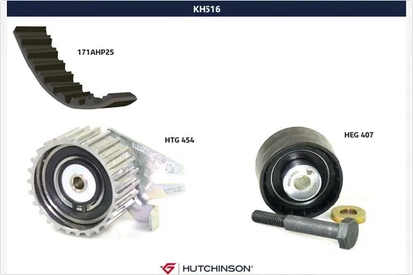 Kit de courroie crantée HUTCHINSON KH 516