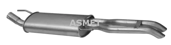 Silencieux arrière ASMET 03.032